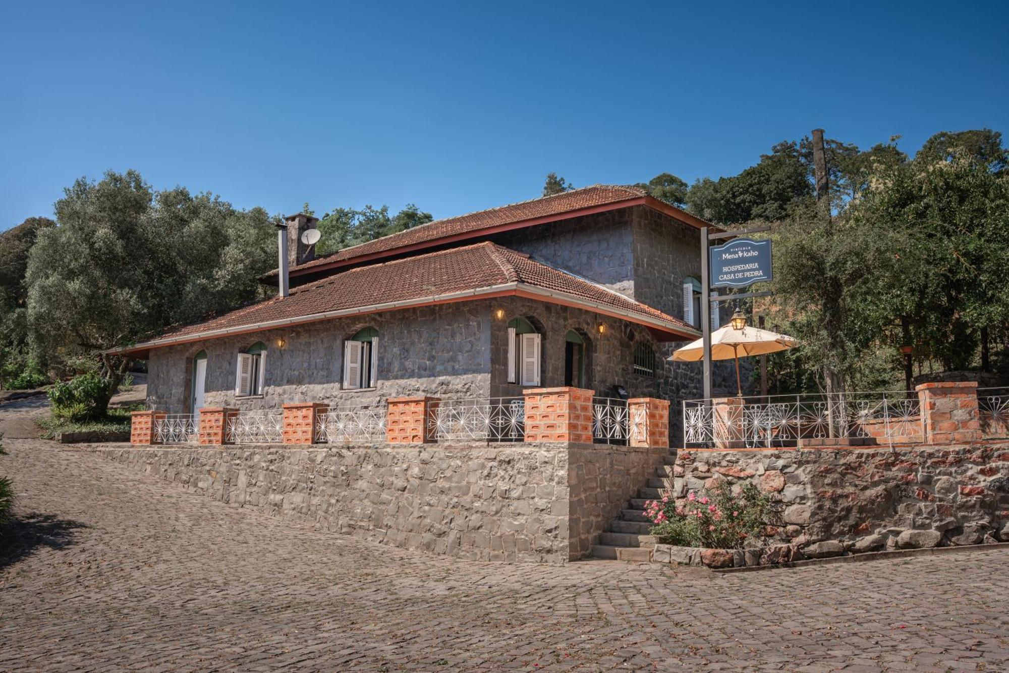 Casa de Pedra Mena Kaho Villa Bento Goncalves Bagian luar foto